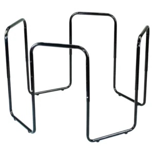 Black height-adjustable stand for mixing/tuff tray – stand only