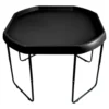 HomeXpress mixing tray and black stand, black tray – set