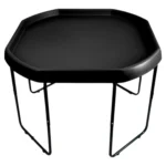 HomeXpress mixing tray and stand set, black tray with black stand