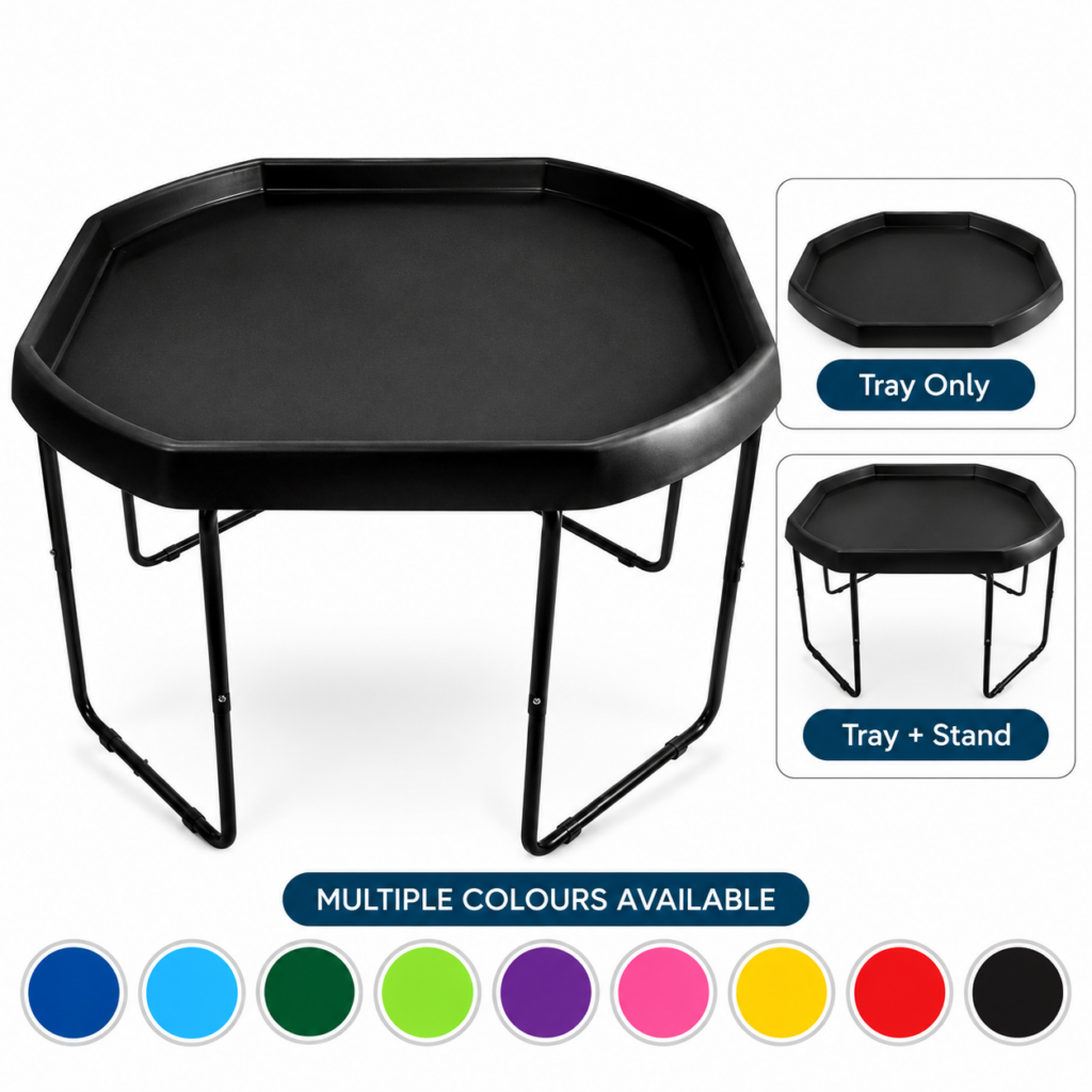 Mixing tray with stand available in nine colours